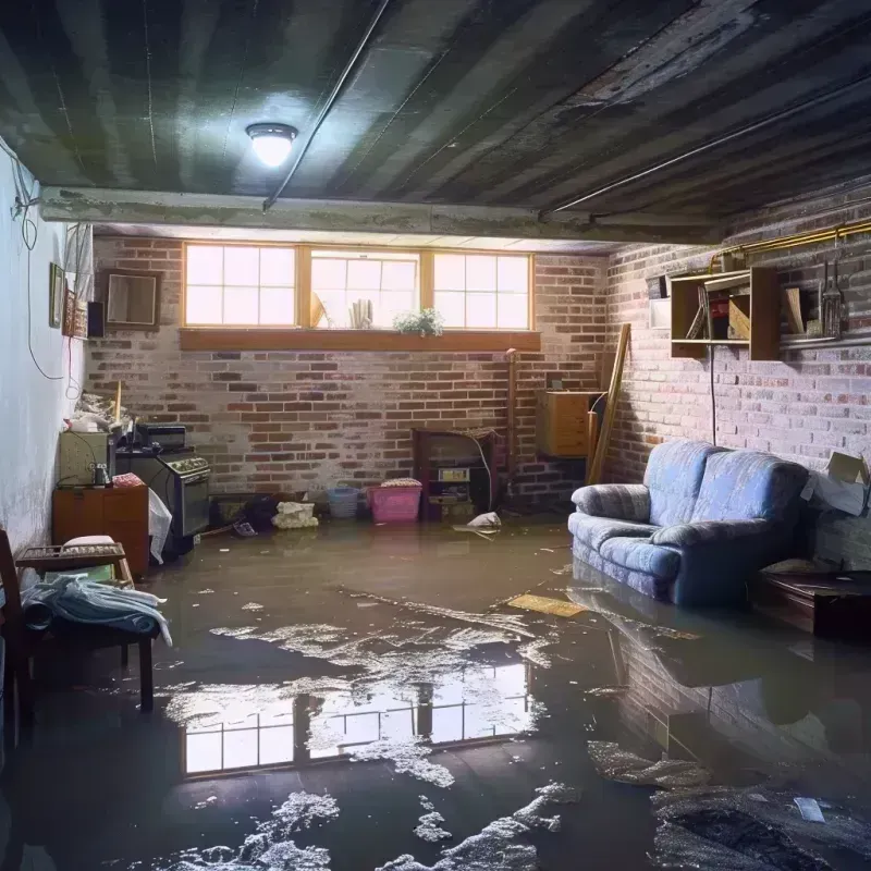 Flooded Basement Cleanup in Jones Creek, TX